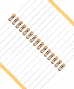 330 Ohm Carbon Film Resistor 0.25 Watt Tolerance 5% - Pack of 50 pcs