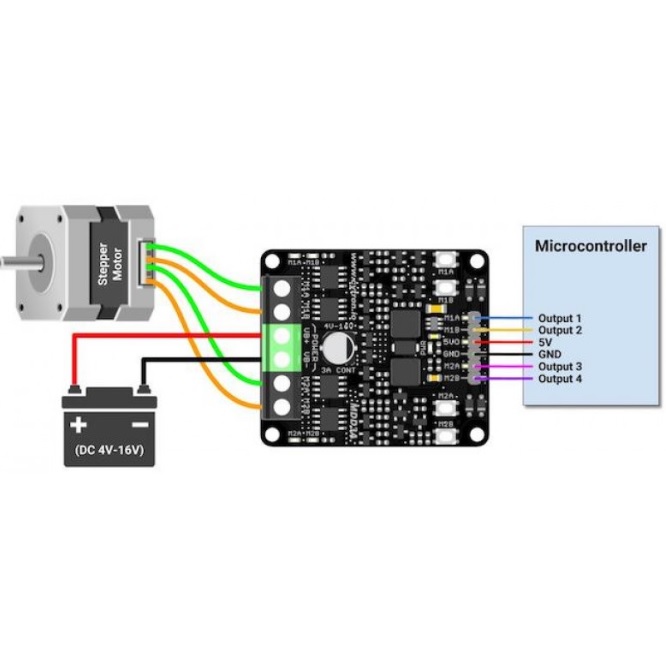 Dual Channel DC Motor Driver-3 Dual Channel DC Motor Driver