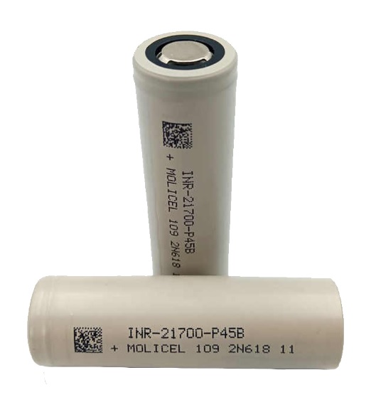 Molicel A Grade INR-21700-P45B 3.6V 4500mAh-2 Molicel A Grade INR-21700-P45B 3.6V 4500mAh
