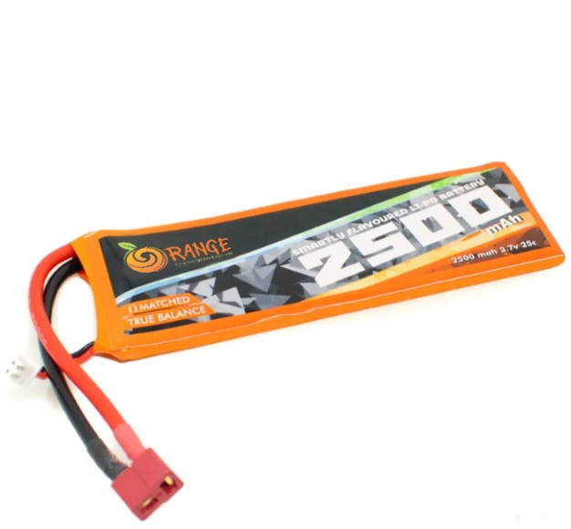 Orange 3.7V 2500mAh
