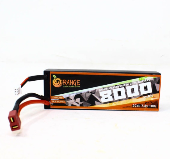 Orange 7.6V 8000mAh