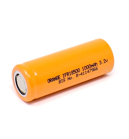 Orange A Grade IFR18500 3.2V 1000mAh-2