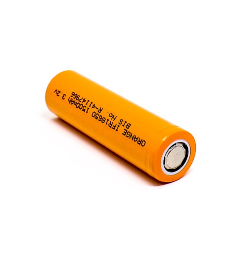 Orange A Grade IFR18650 3.2V 1500mAh