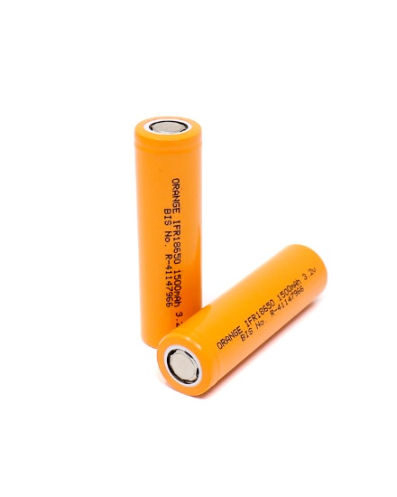 Orange A Grade IFR18650 3.2V 1500mAh-2