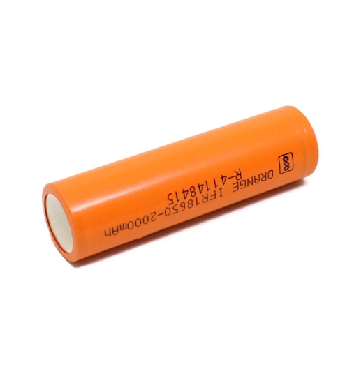 Orange A Grade IFR18650 3.2V 2000mAh-2 Orange A Grade IFR18650 3.2V 2000mAh