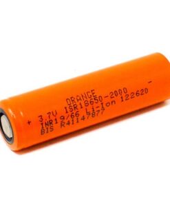Orange A Grade ISR 18650 3.7V 2000mAh
