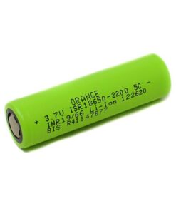 Orange A Grade ISR 18650 3.7V 2200mAh