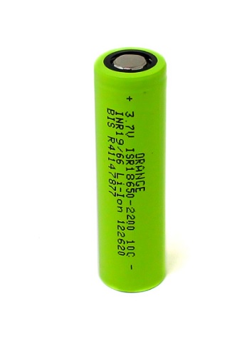 Orange A Grade ISR 18650 3.7V 2200mAh-2