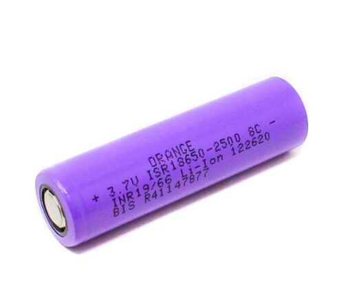 Orange A Grade ISR 18650 3.7V 2500mAh
