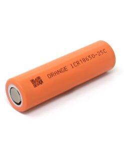Orange ICR18650-25C 3.7V 2500mAh