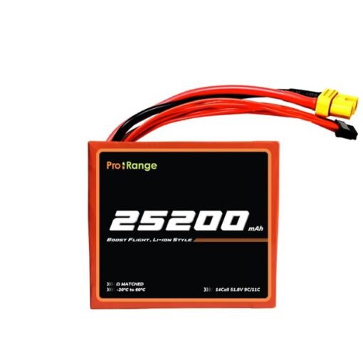 Pro-Range INR 21700 P42A 51.8 V 25200mAh
