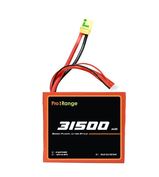 Pro-Range INR 21700 P45B 22.2 V 31500 mAh