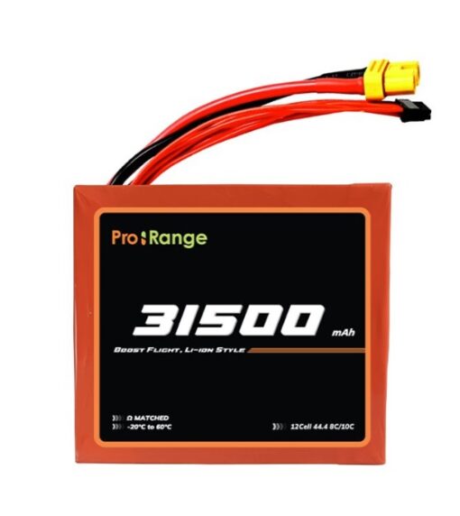 Pro-Range INR 21700 P45B 44.4 V 31500 mAh