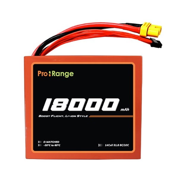Pro-Range INR 21700 P45B 51.8 V 18000mAh