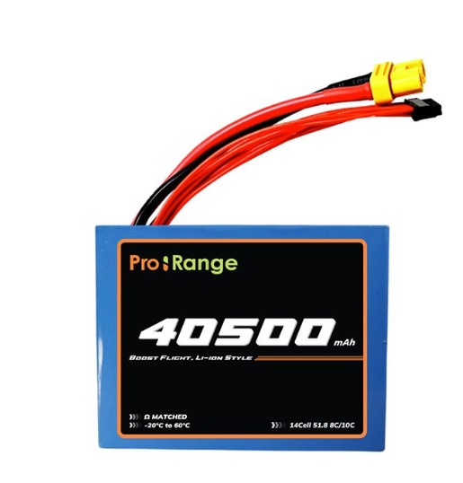 Pro-Range INR 21700 P45B 51.8 V 40500mAh