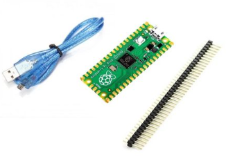 Raspberry PI Pico with Headers and Micro USB Cable