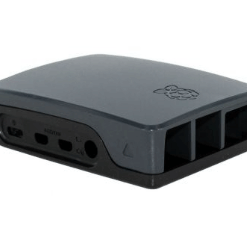 Raspberry Pi 4 Case-Black-Grey