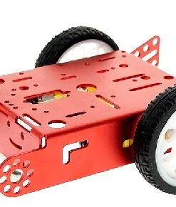 Red-2WD-Aluminum-Car-Chassis-Kit