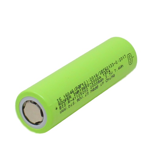 Roofer A Grade INR18650-2000A 3.7V 2000mAh